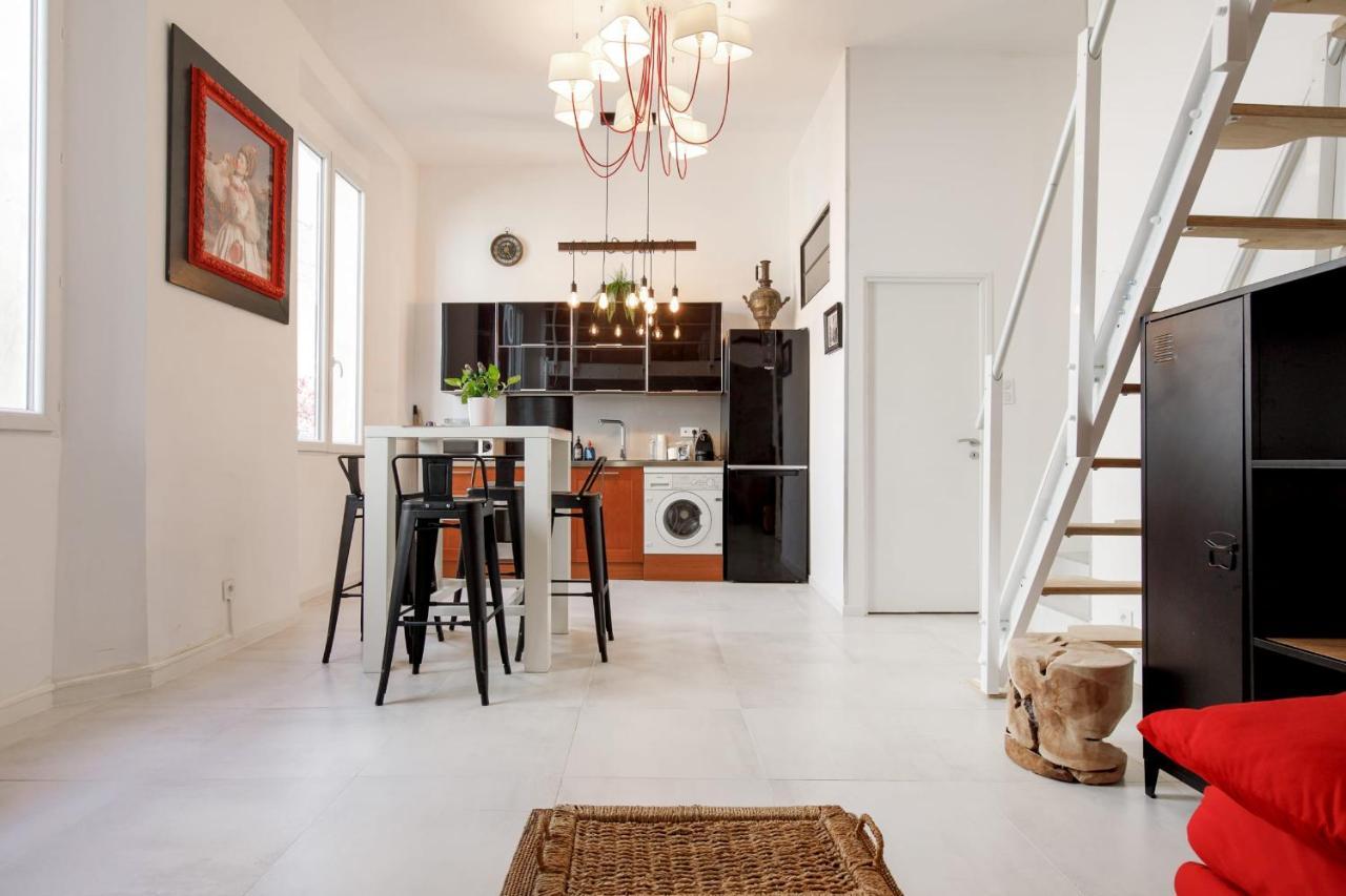 Apartmán Superb Air-Conditioned Loft In The Heart Of Viel Antibes Exteriér fotografie