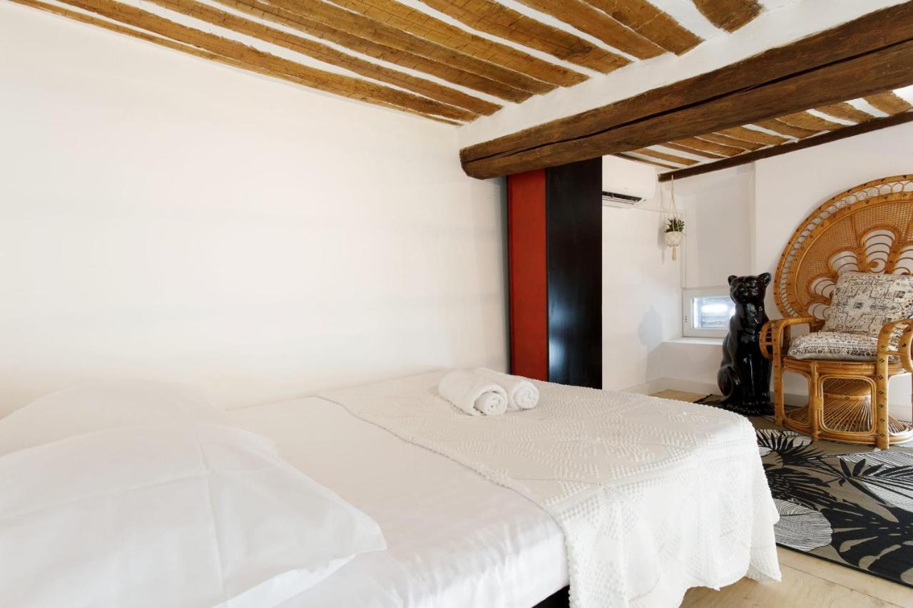 Apartmán Superb Air-Conditioned Loft In The Heart Of Viel Antibes Exteriér fotografie