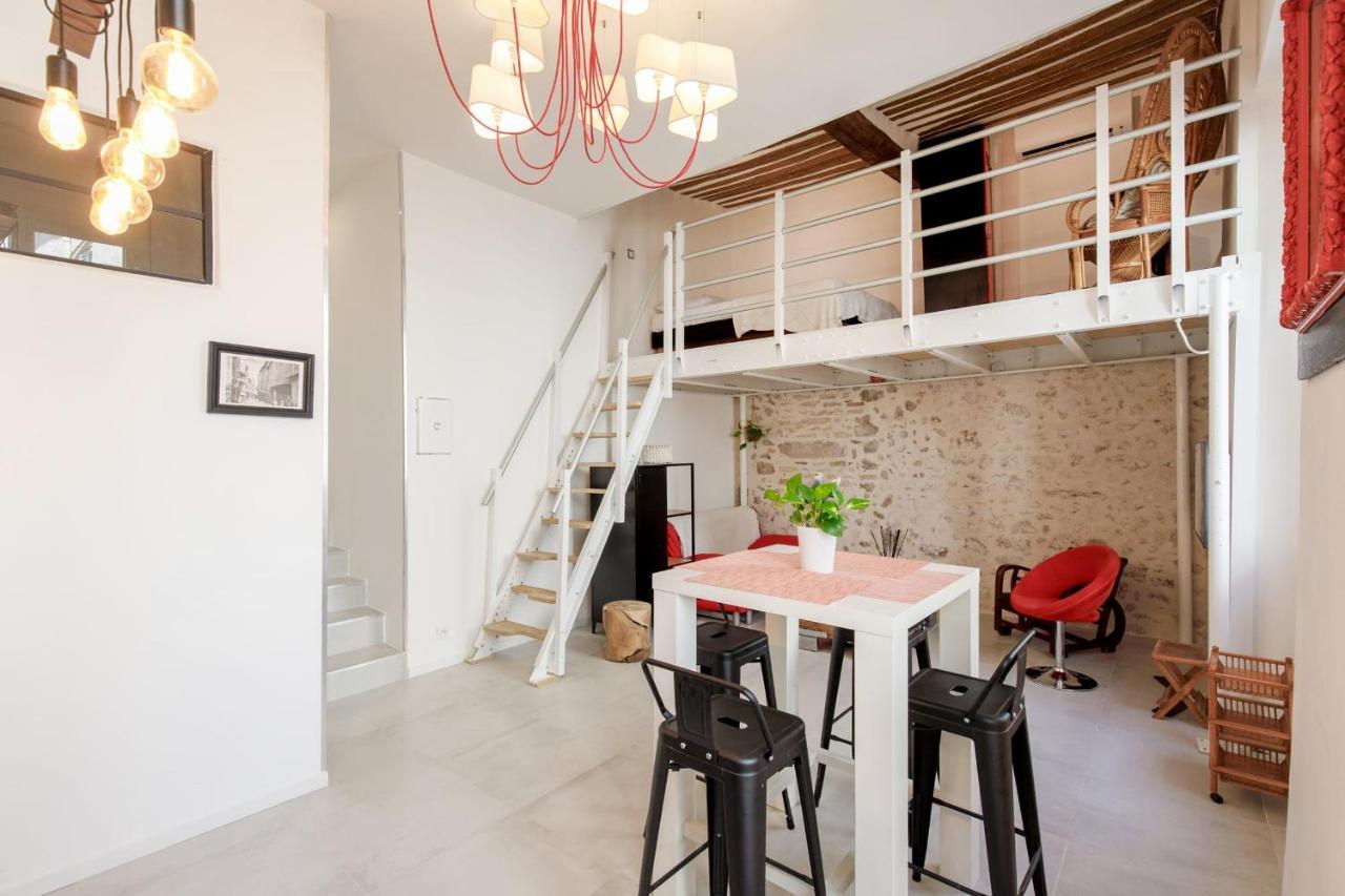 Apartmán Superb Air-Conditioned Loft In The Heart Of Viel Antibes Exteriér fotografie